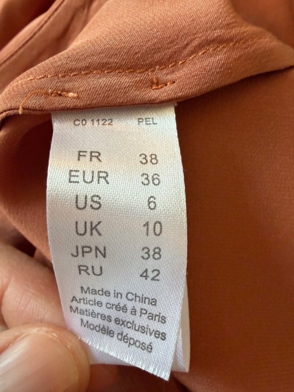 ERES silk slip dress - Picture 5 of 5